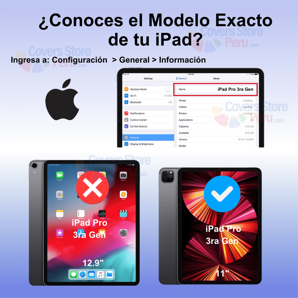 Mica para iPad Pro 3ra Gen 11" - A2377 Hydrogel Antishock