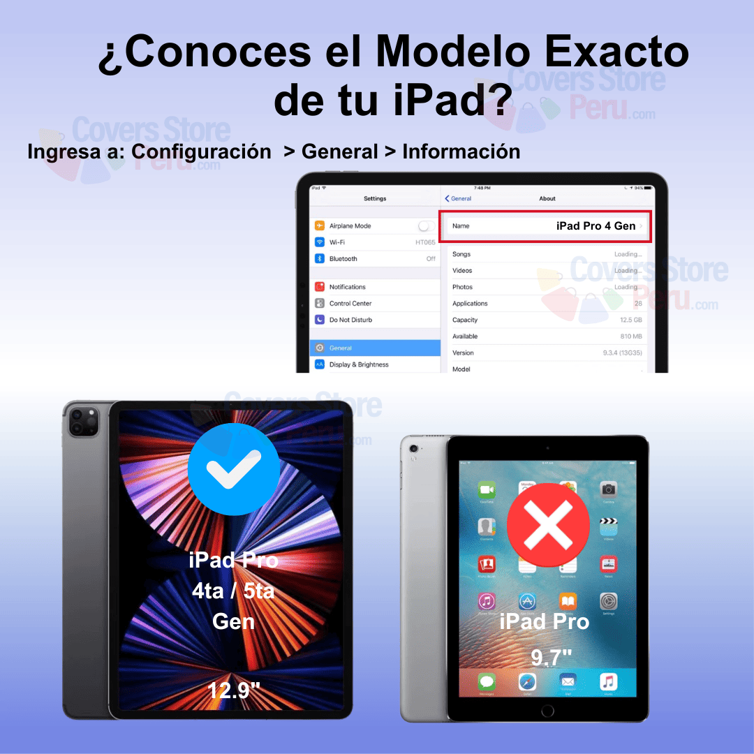 Mica for iPad Pro 5ta Gen 12.9" de Cerámica Matte Antiespia