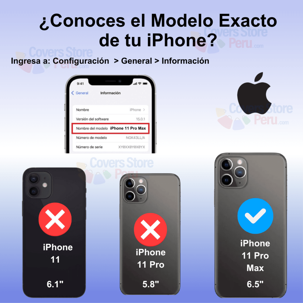 Funda para iPhone 11 Pro Max Ipaky Crystal Antishock