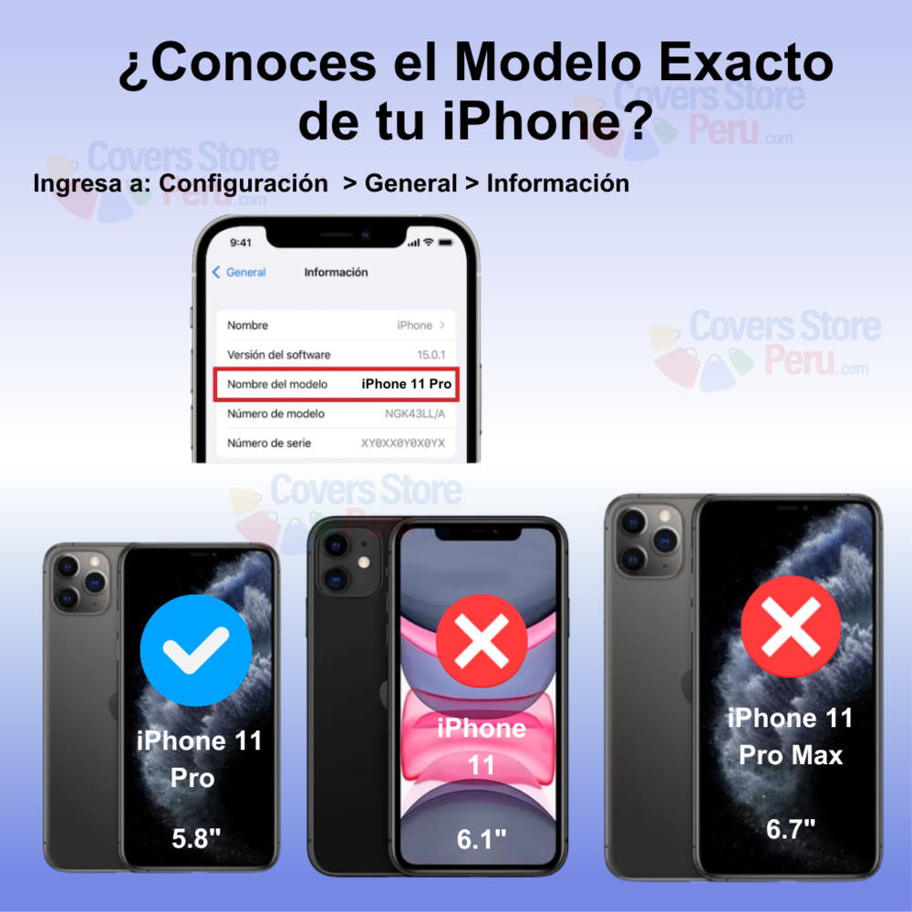 Mica - iPhone 11 Pro Antiespía Black Edition 20K Antishock
