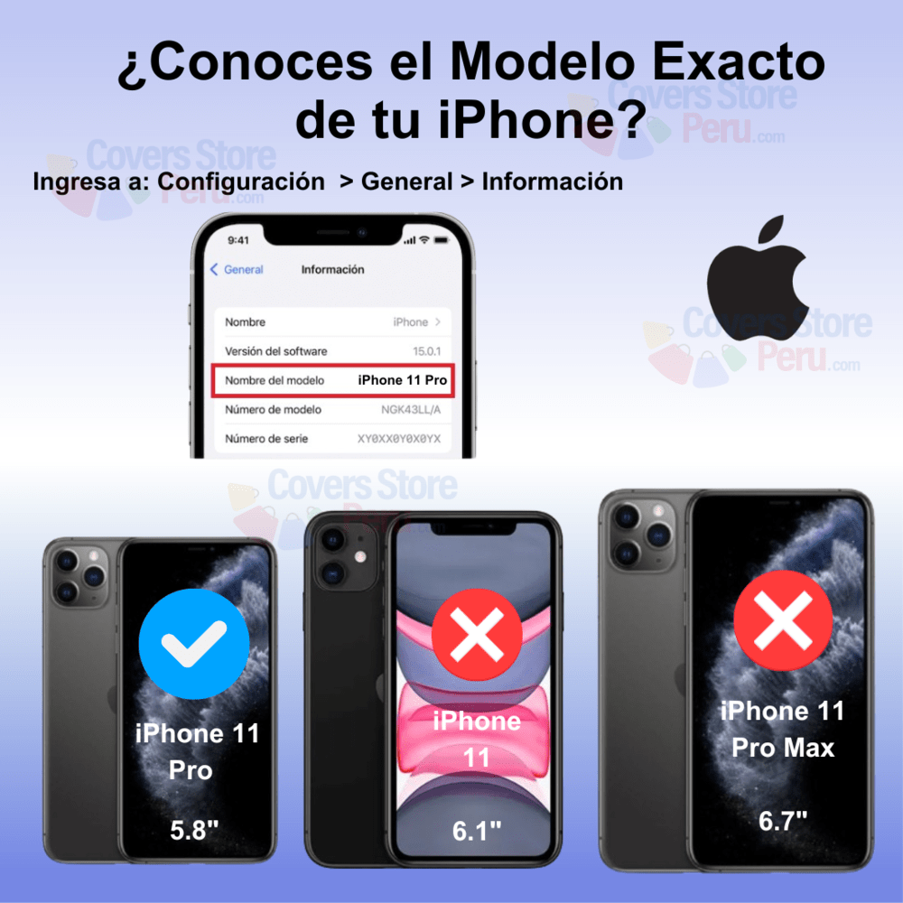 Mica - iPhone 11 Pro Antiespía Black Edition 20K Antishock