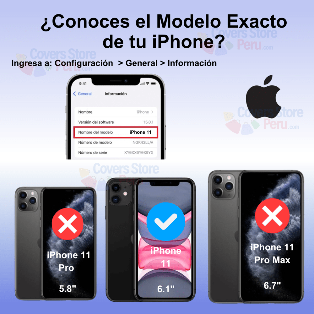 Mica para iPhone 11 Antiespía Black Edition 20K Antishock