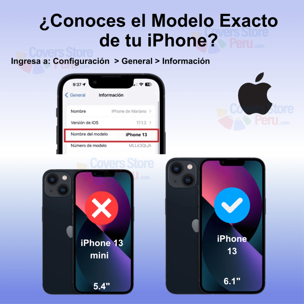 Mica para iPhone 13 Antiespía Black Edition 20K Antishock