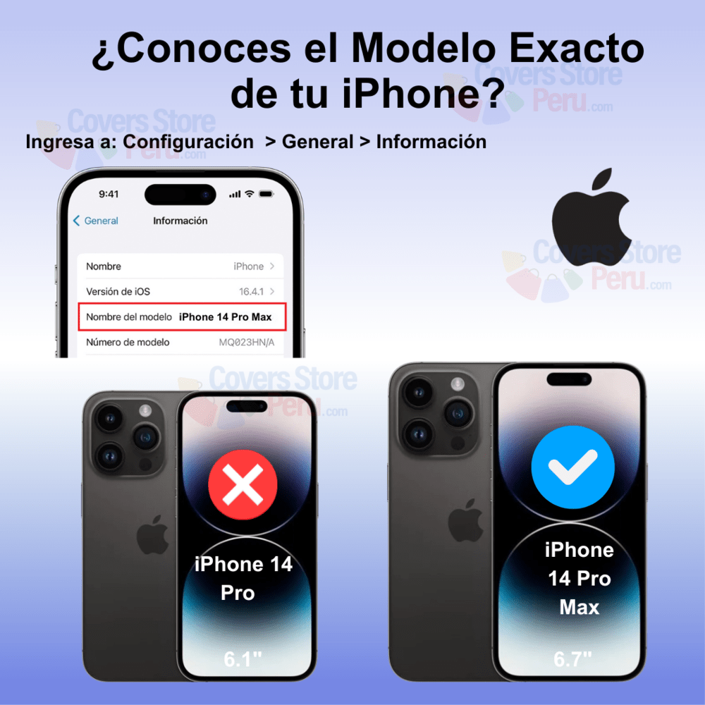 Mica para iPhone 14 Pro Max Antiespía Black Edition 20K