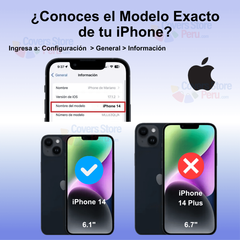 Mica para iPhone 14 Antiespía Black Edition 20K Antishock