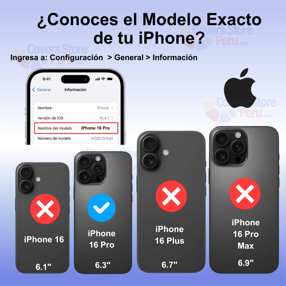 Funda para iPhone 16 Pro Otterbox Defender Negro Antishock