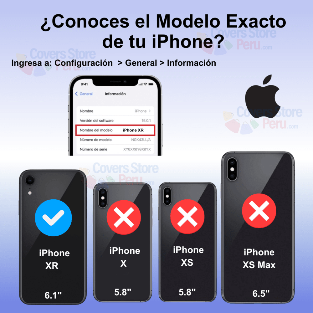 Funda Case para iPhone XR Space Magsafe Transparente