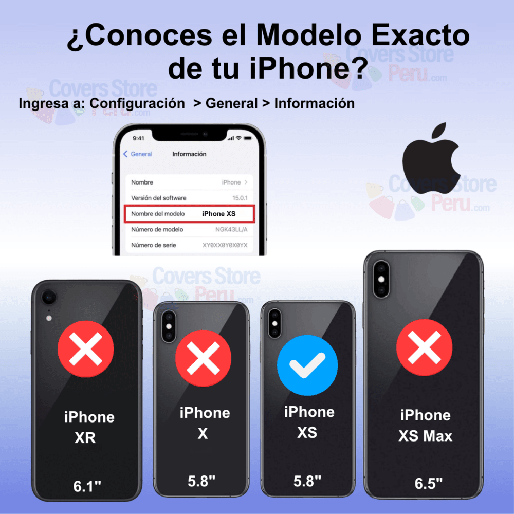 Funda Case para iPhone XS Space Magsafe Transparente