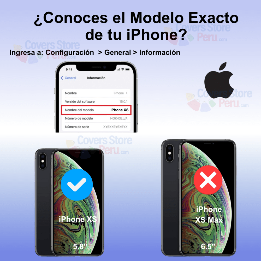 Mica para iPhone XS Antiespía Black Edition 20K Antishock