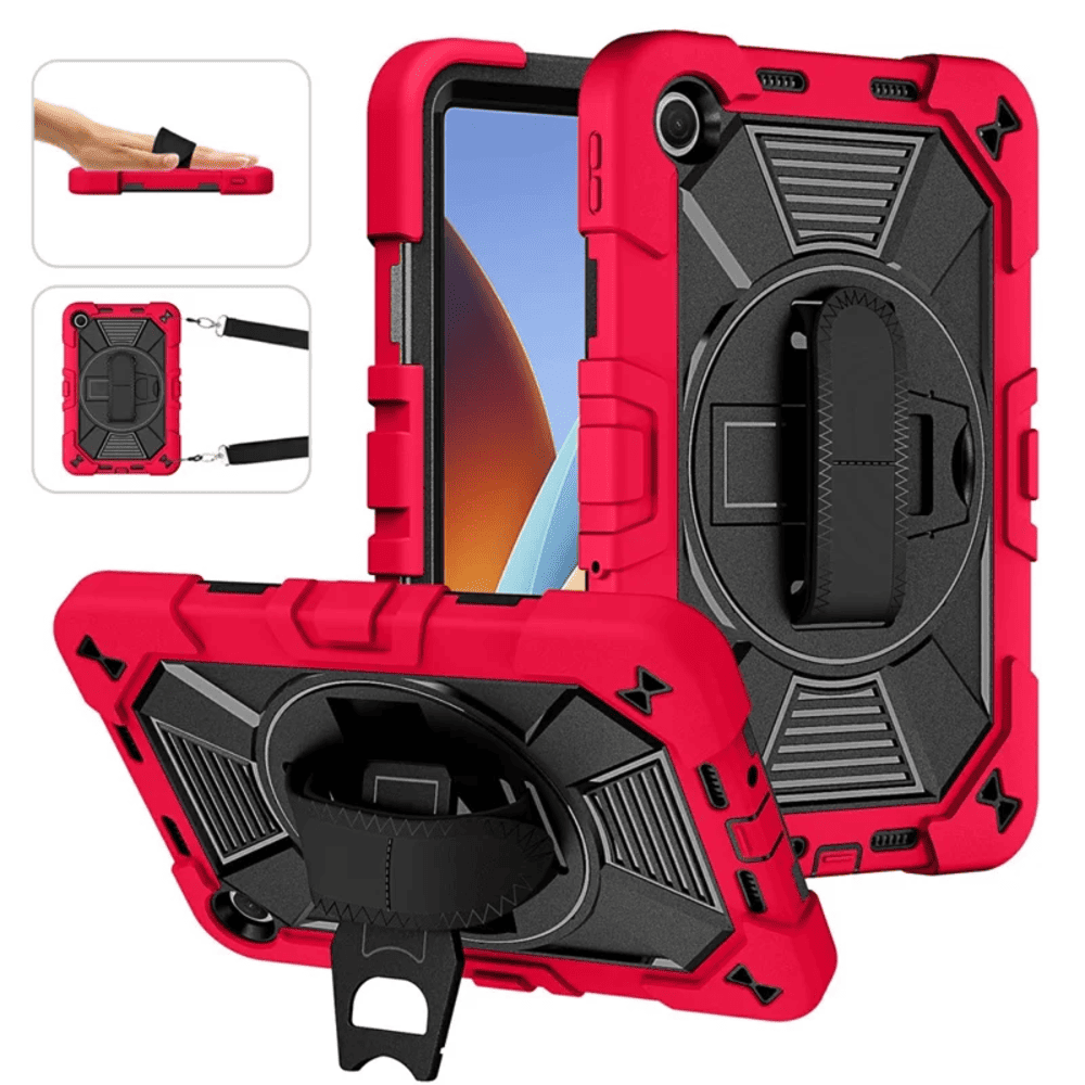 Funda para iPad 10ma Gen 10.9" Armor 360° Rojo Antishock