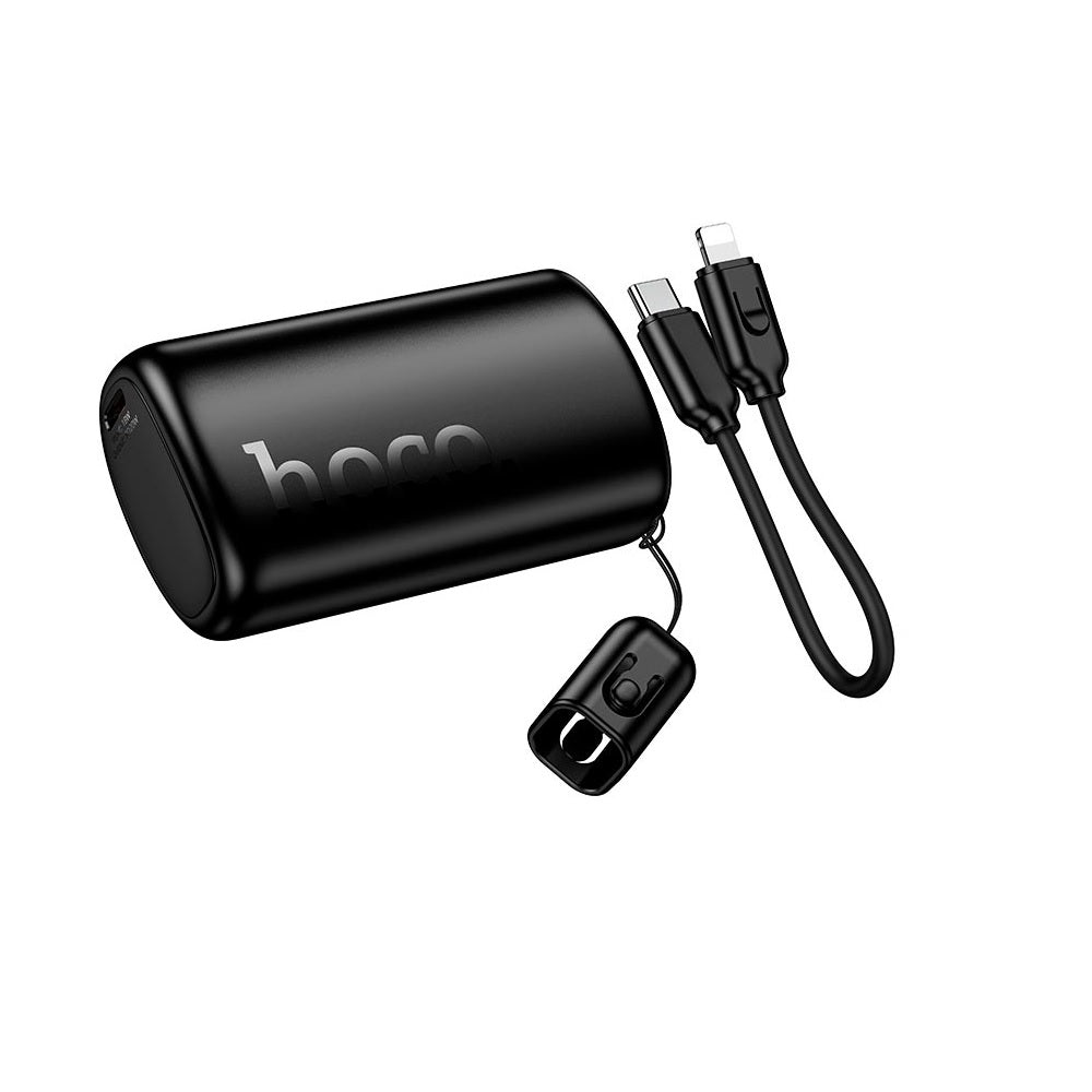 Power Bank 10000mAh Hoco Q50 Victory Con Cable PD20W Negro
