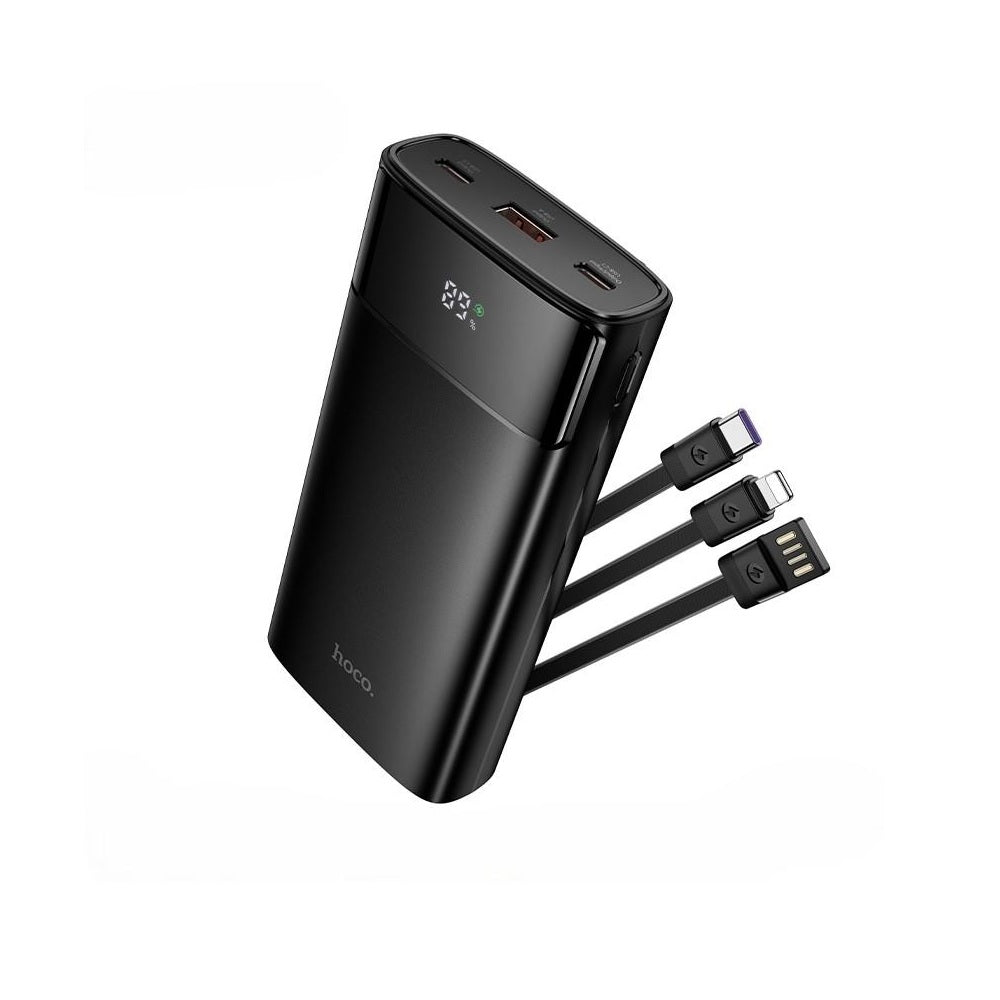 Power Bank 20000mAh Hoco DB89A 22.5W CargaNegro