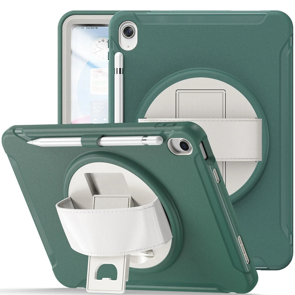 Funda para iPad Air 5ta Gen 10.9" Armor Giratorio Verde