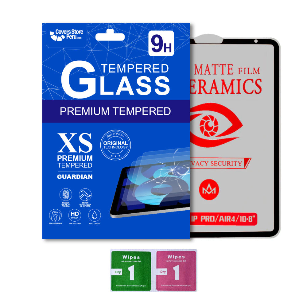 Mica para iPad 8va Gen 10.2" de Cerámica Matte Antiespia