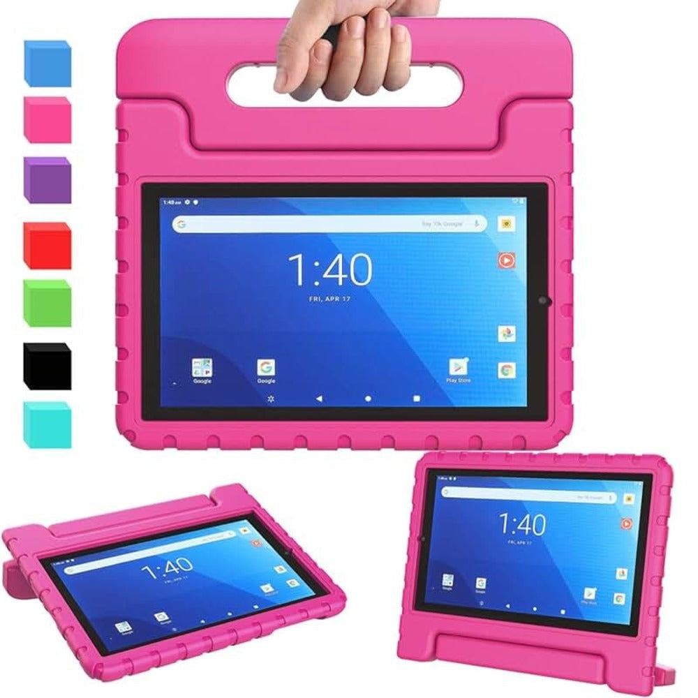 Funda para Samsung Tab A11 8.7" de Maleta Goma Fucsia