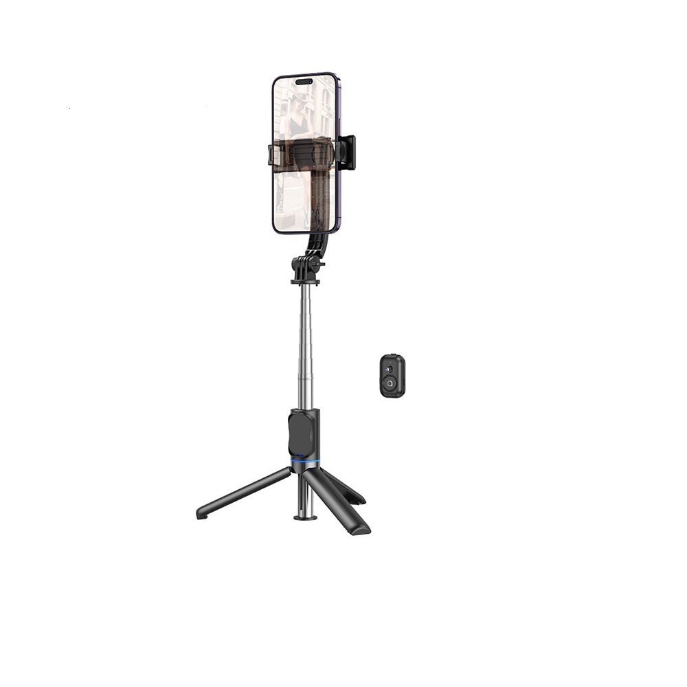 Baston Selfie Stick Tripode Con Bluetooth Hoco DY01 Negro
