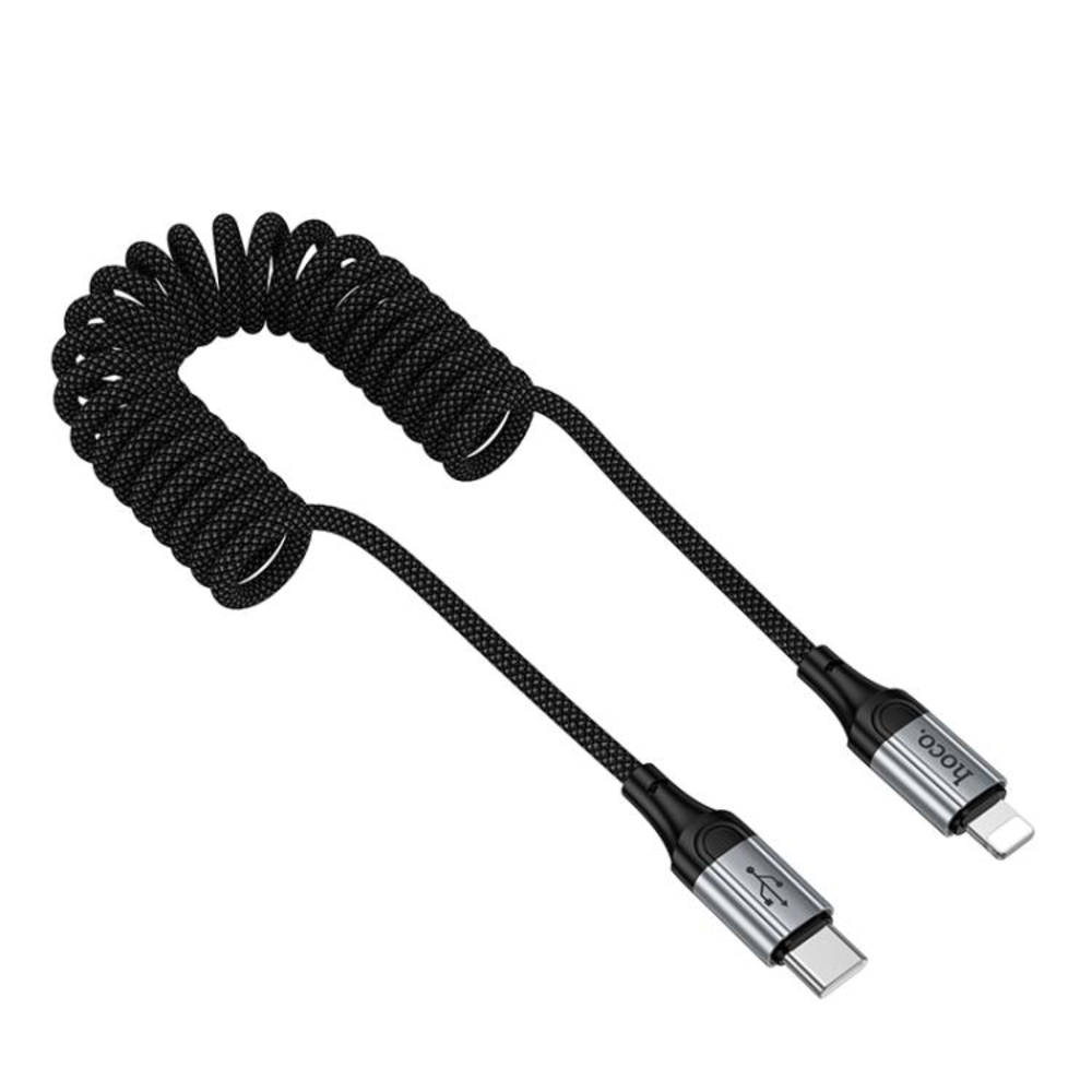 Cable Hoco X121 Nuevo Tipo-C a iP PD 27W Carga Rápida Negro
