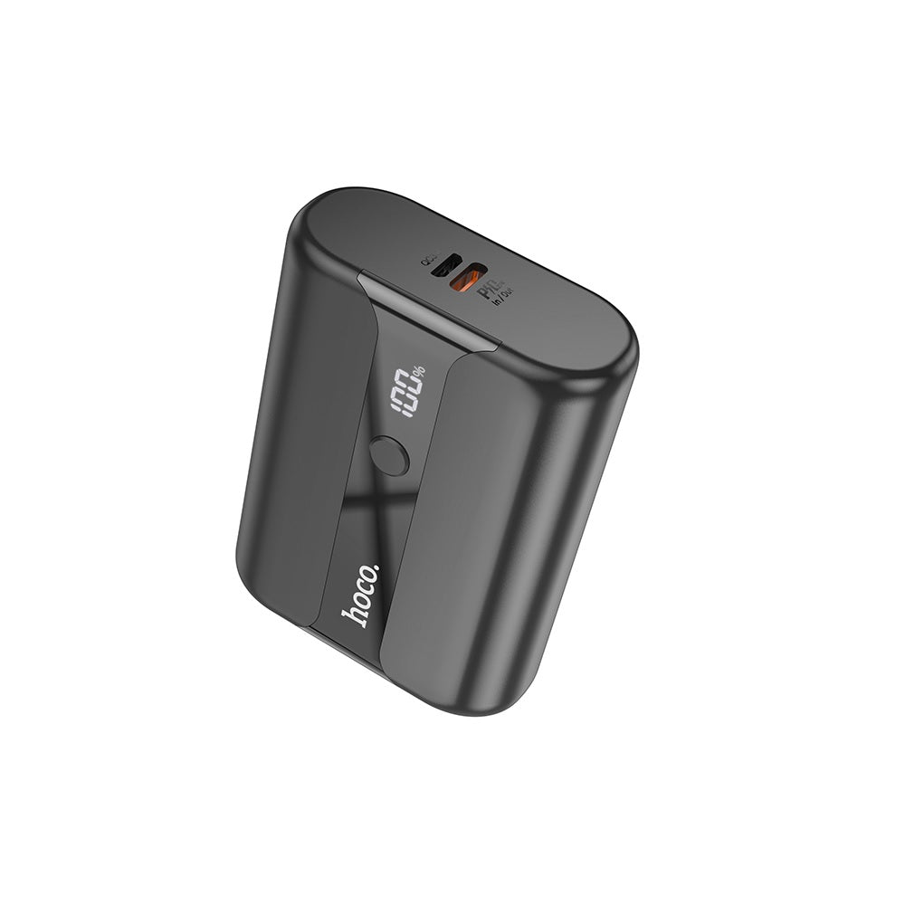 Power Bank 10000mAh Hoco Q3 Pro Carga Rapida 22.5W Negro