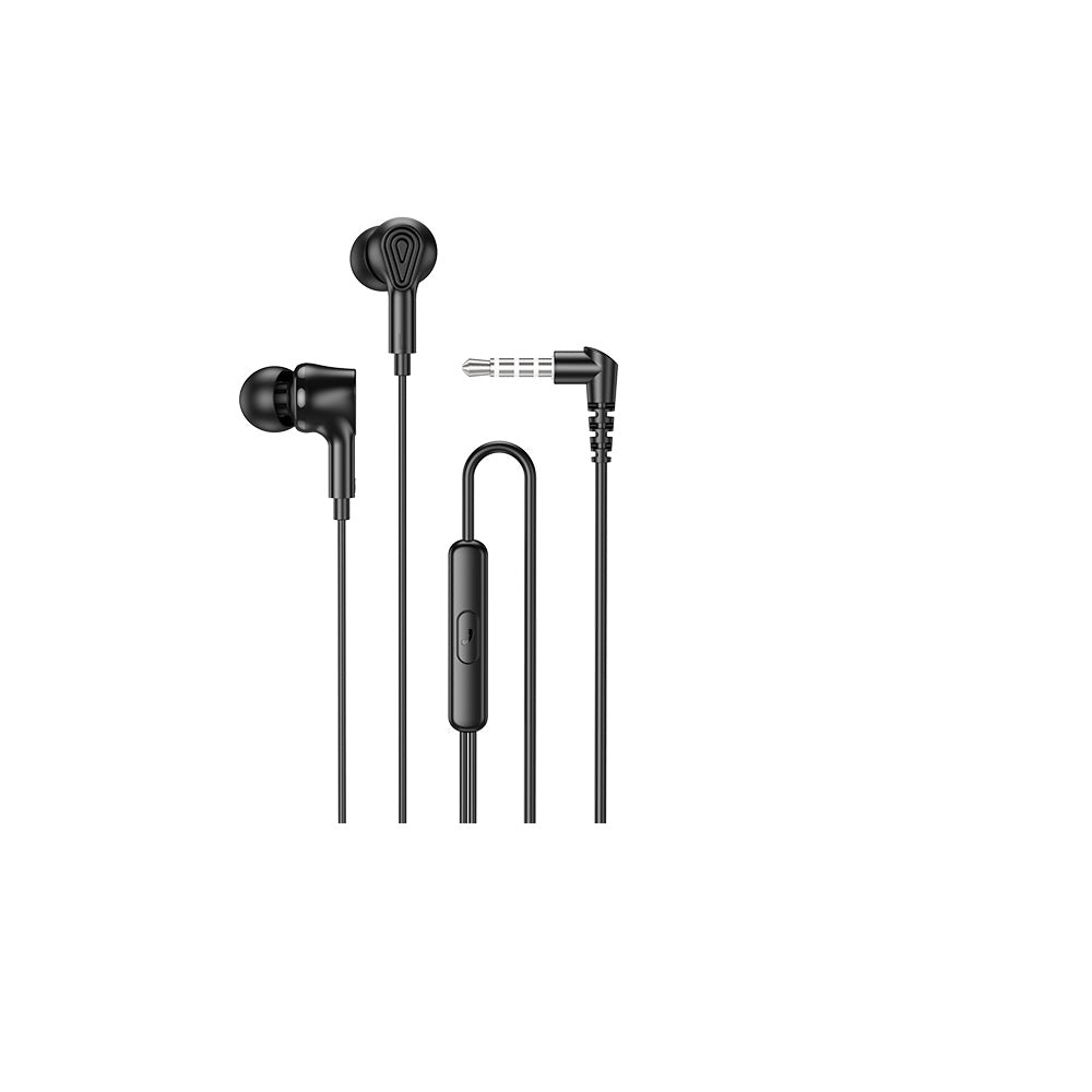 Audífono con Micrófono Hoco M102 Alámbrico Jack 3.5mm Negro