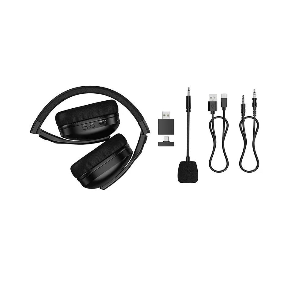 Audifonos Gamer Inalambricos Bluetooth RGB Hoco W114