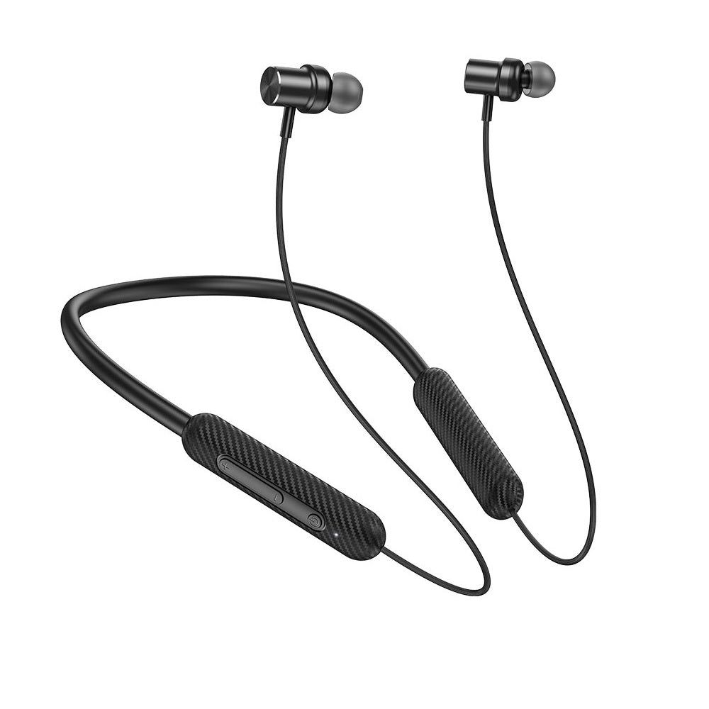 Audifonos Bluetooth Hoco ES70 Diadema Cuello Negro