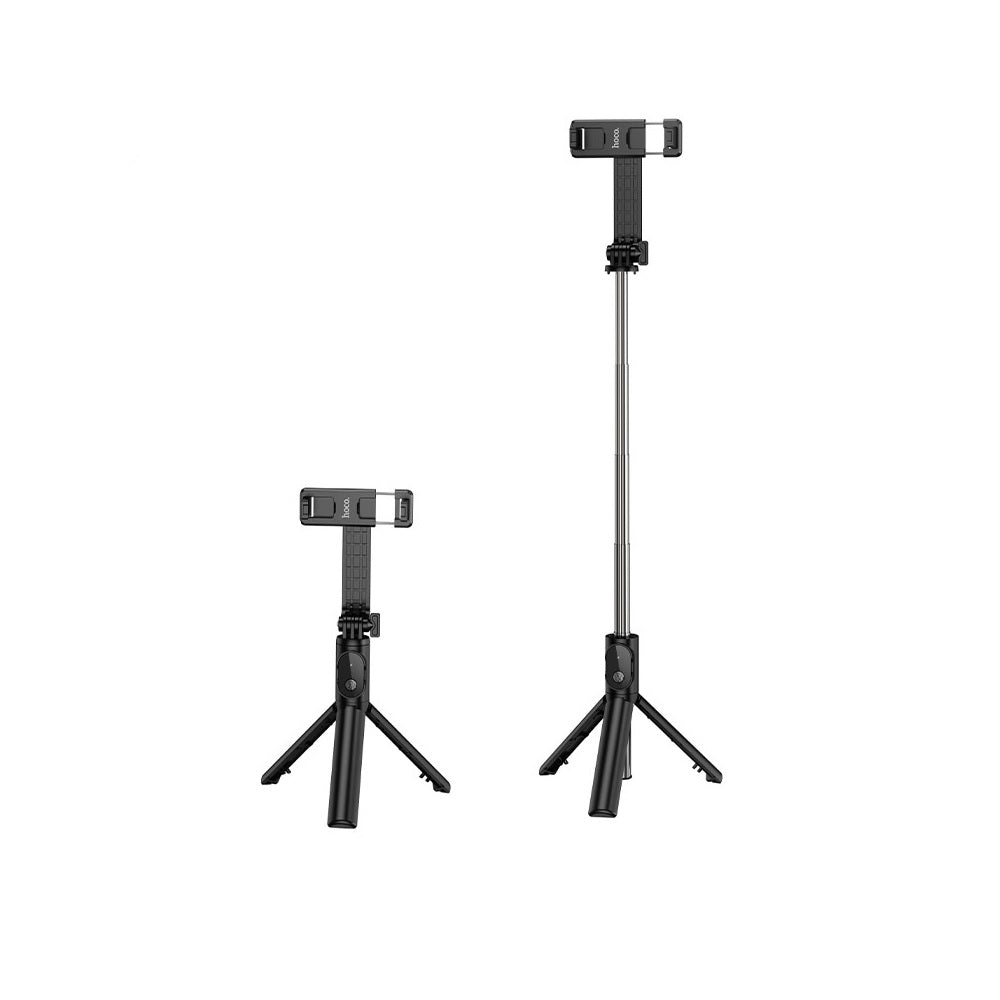 Baston Selfie Stick Tripode Telescopico Hoco DY05 Negro