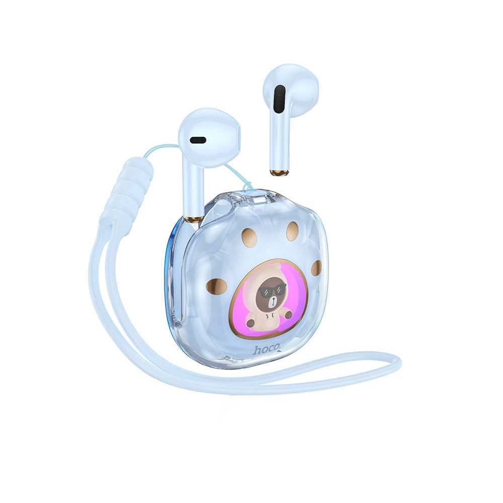 Audífonos Inalambricos Hoco DES36 Bluetooth Azul