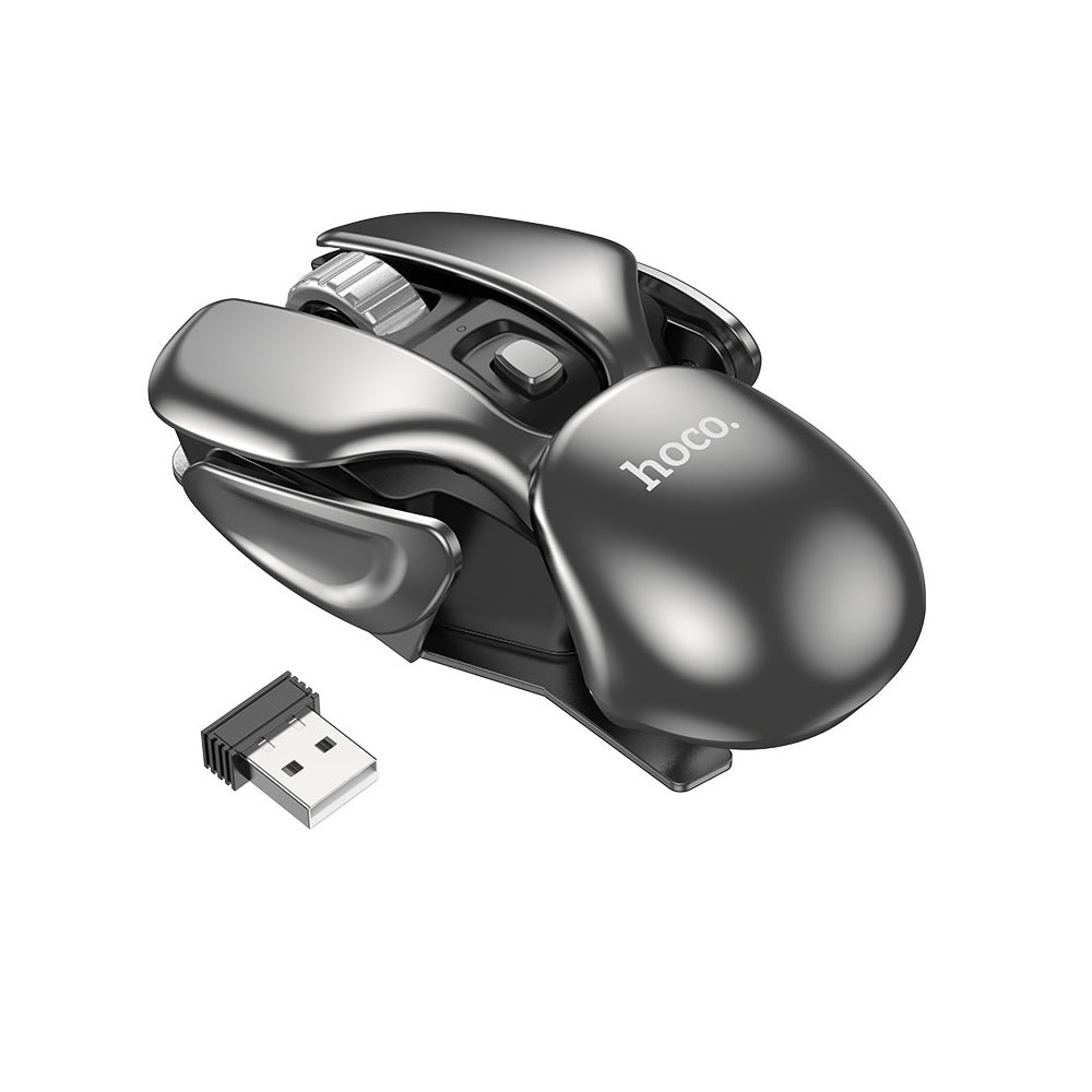 Mouse Inalambrico Gamer Recargable Hoco DI43 Negro