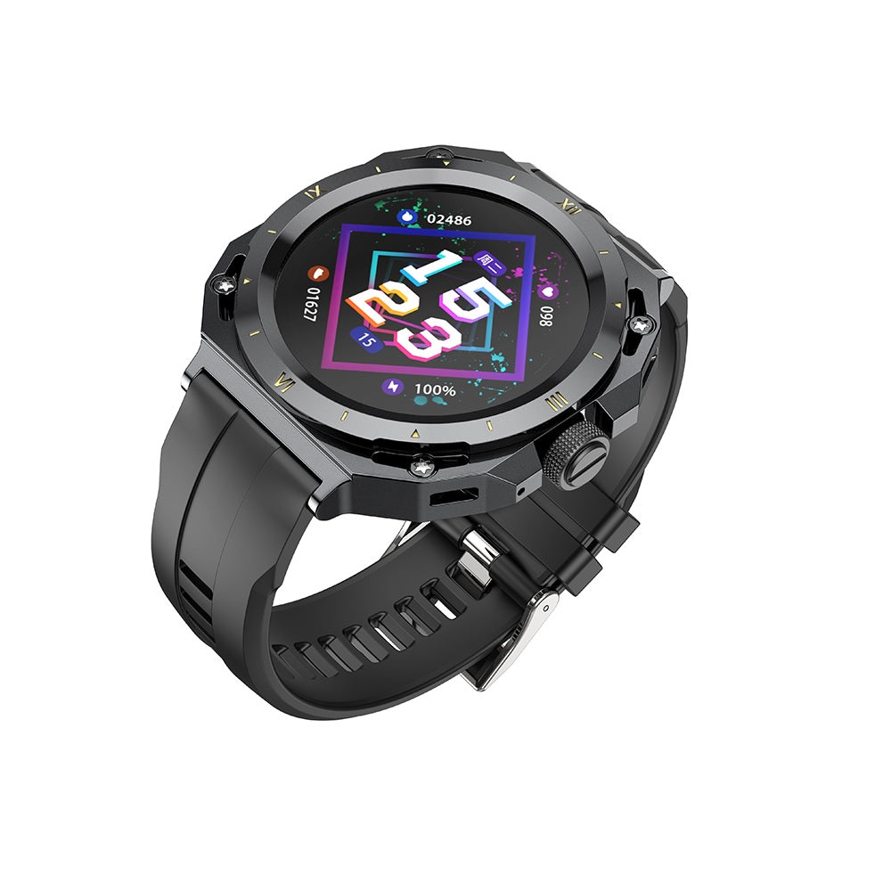 Smartwatch Reloj Inteligente Deportivo Hoco Y14 Negro