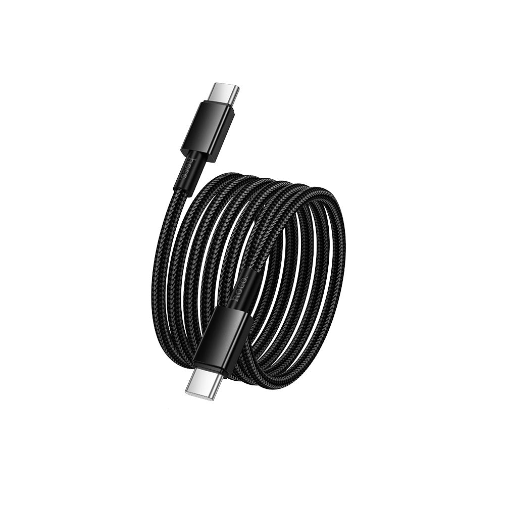 Cable Hoco X119 Energy Tipo-C a Tipo-C 60W Negro