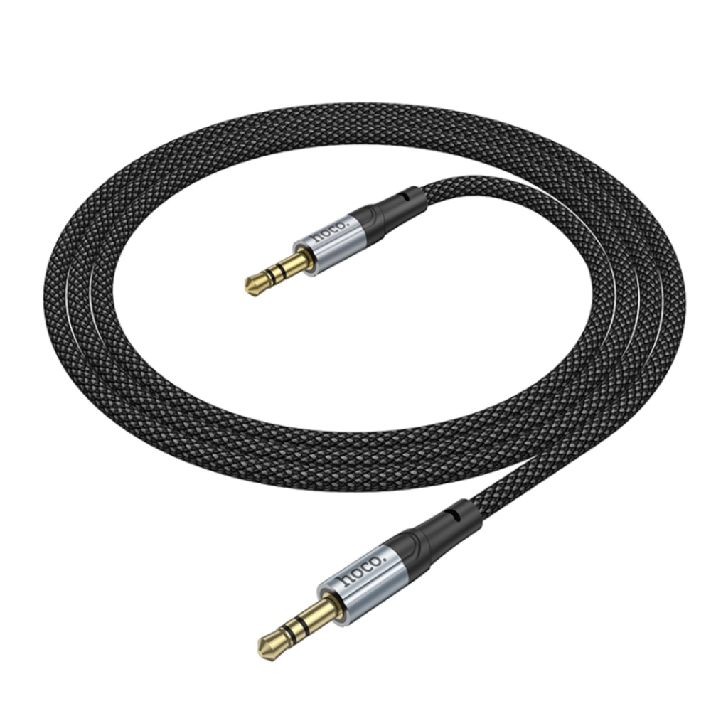 Cable Hoco UPA26 Fresh Auxiliar de Audio Plug 3.5 a 3.5 Negro