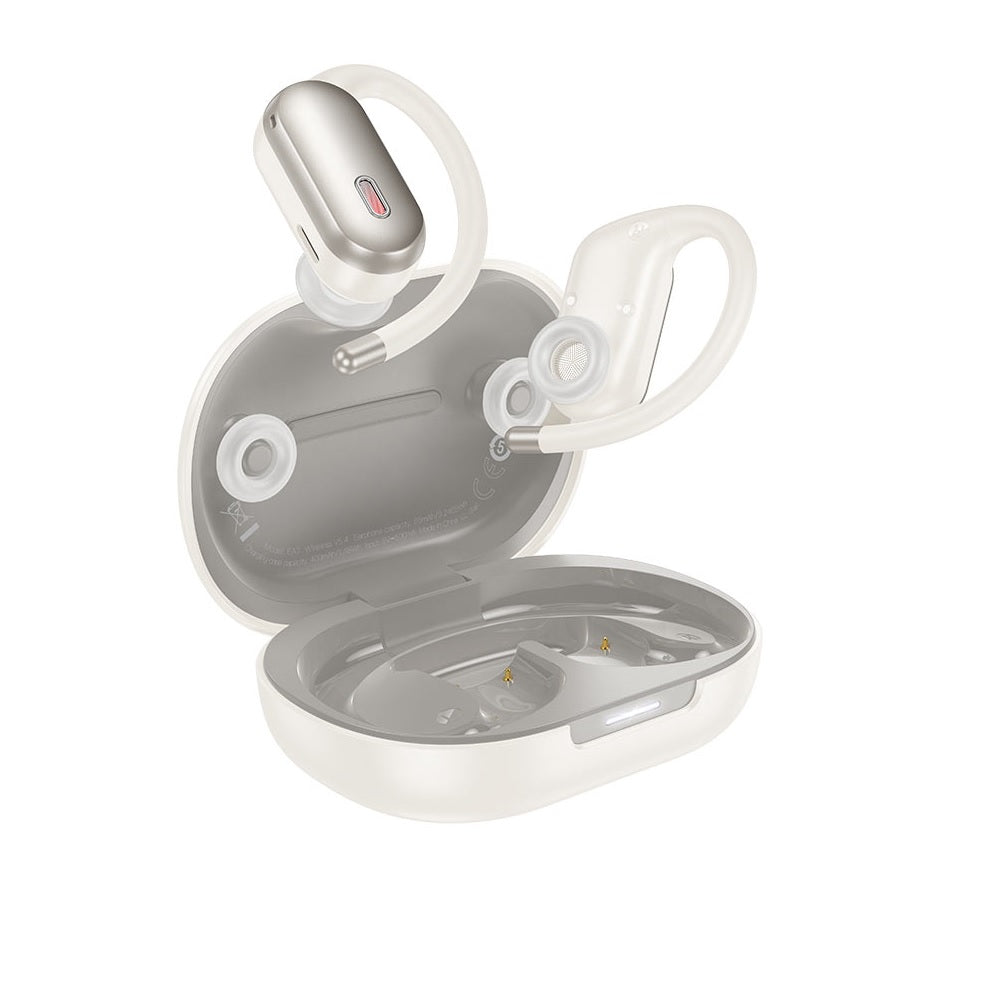 Audífonos Inalambricos Hoco EA7 Bluetooth Open ANC Blanco