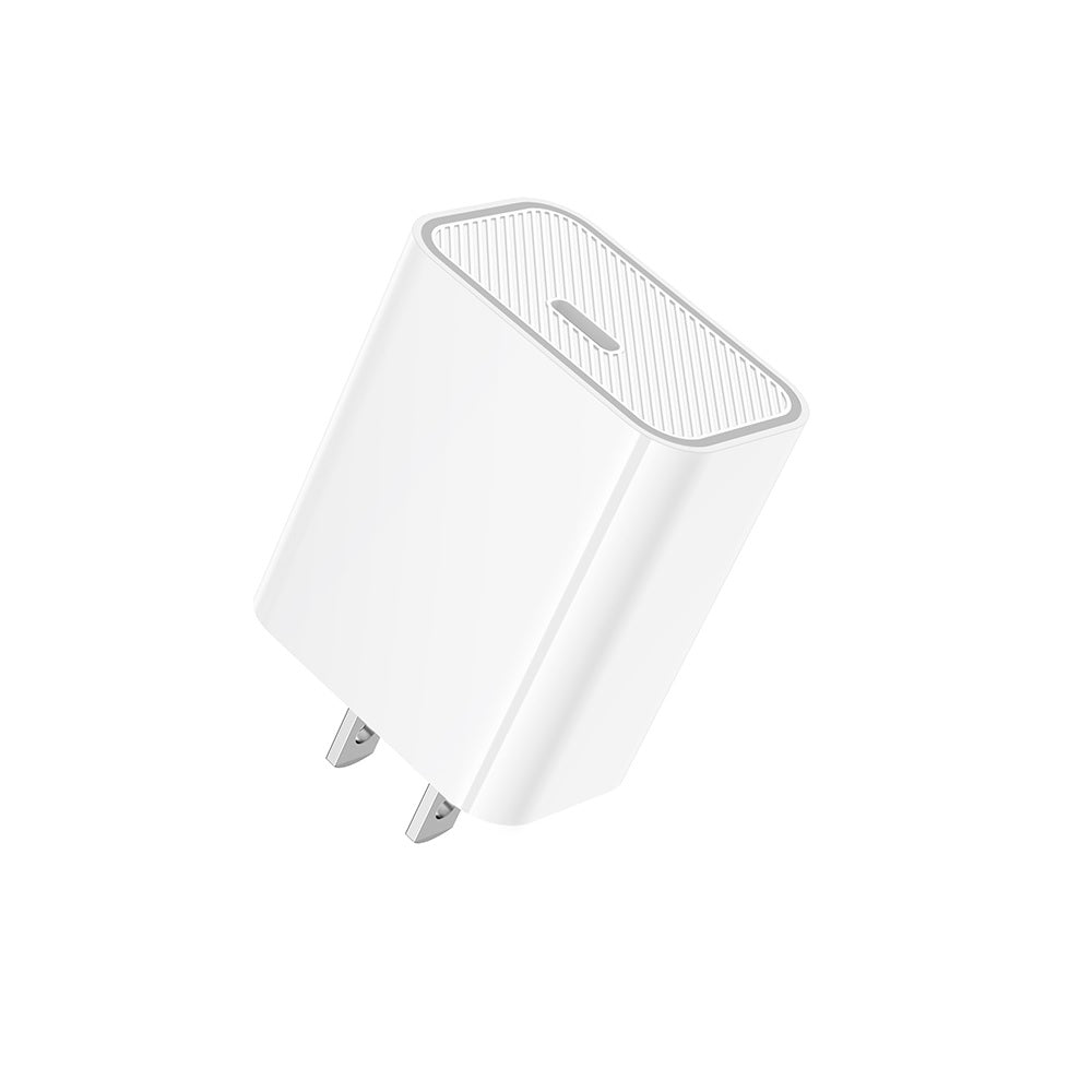 Cargador Hoco C143 Benefit Tipo C Carga Rapida PD20W Blanco