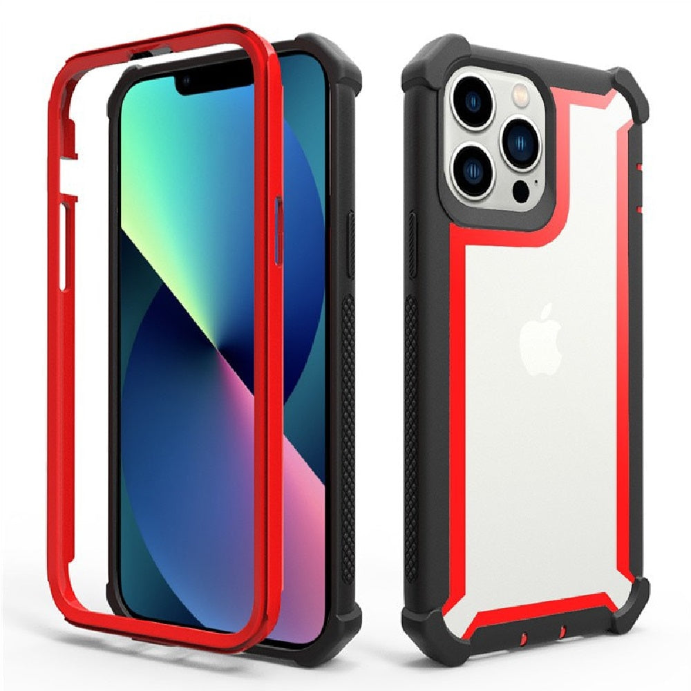 Funda Case para iPhone 7 Bumper Antishock Rojo