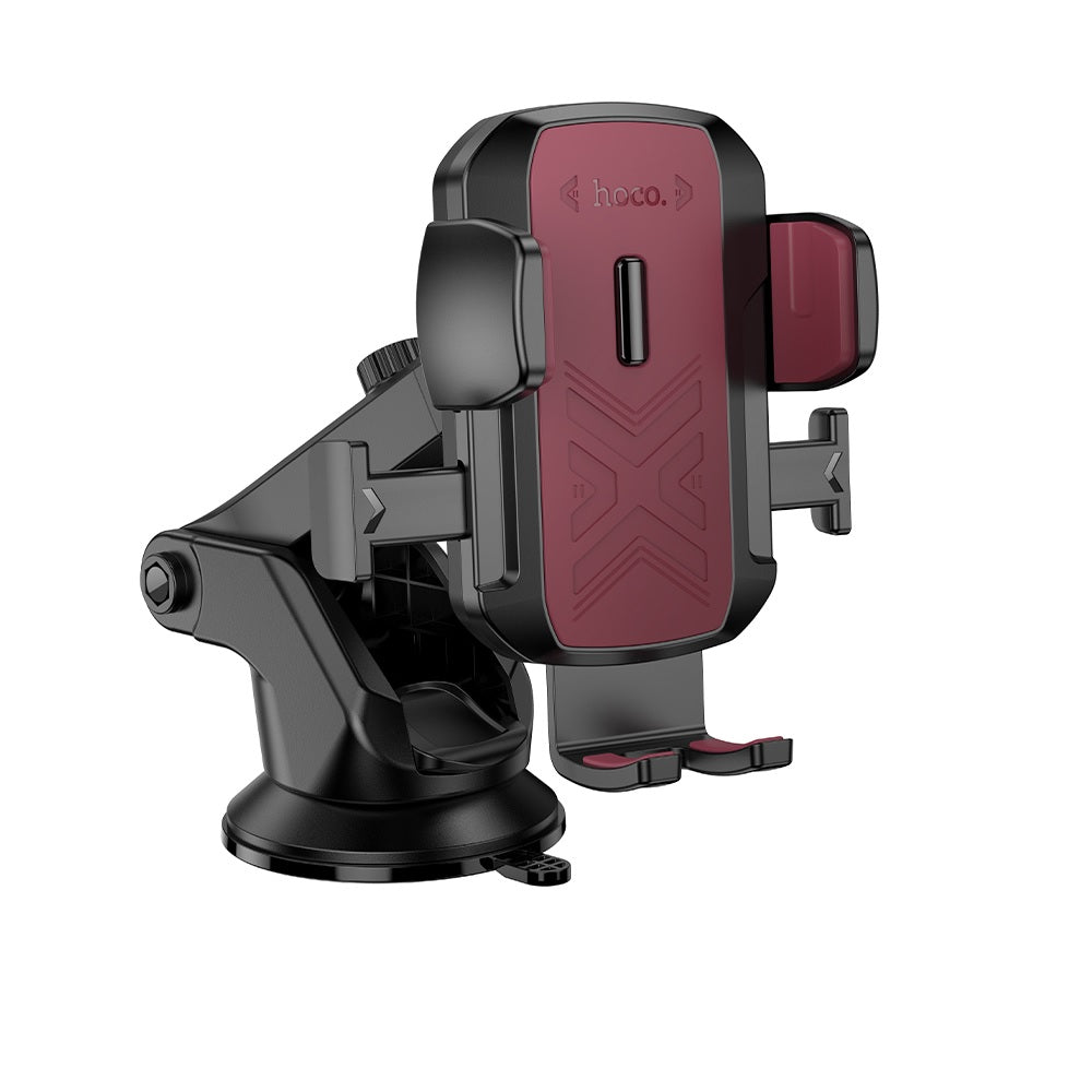 Soporte Celular para Auto Hoco H65 Gamble Tablero Rojo