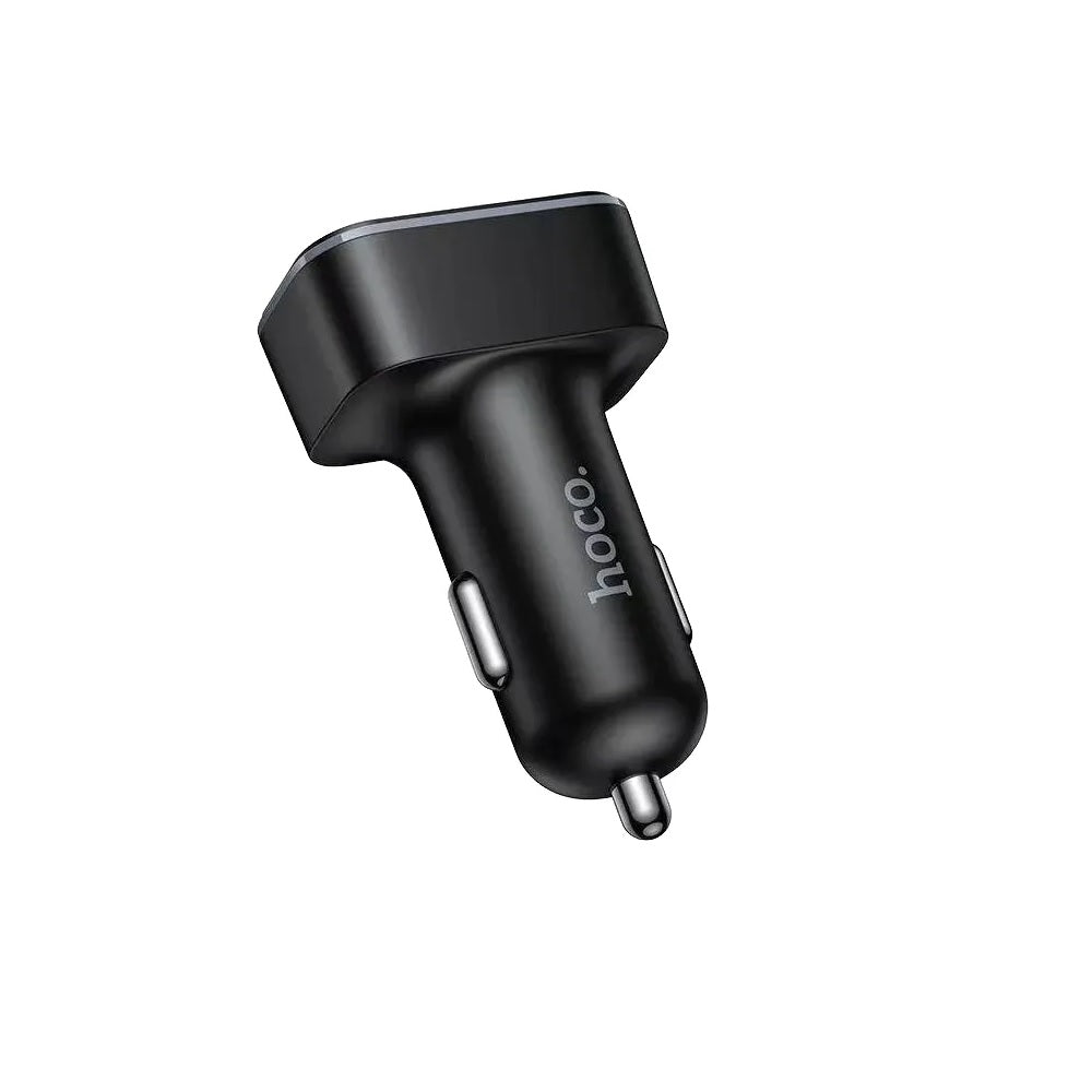 Cargador para auto Hoco Z63A 42W Cable Tipo C a C Negro