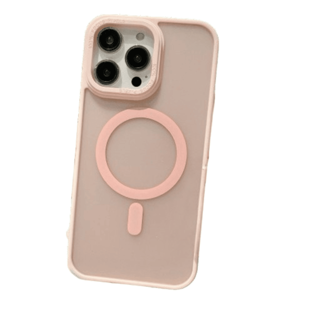 Funda para Samsung S23 Ultra Magsafe Ahumado Mate Rosa