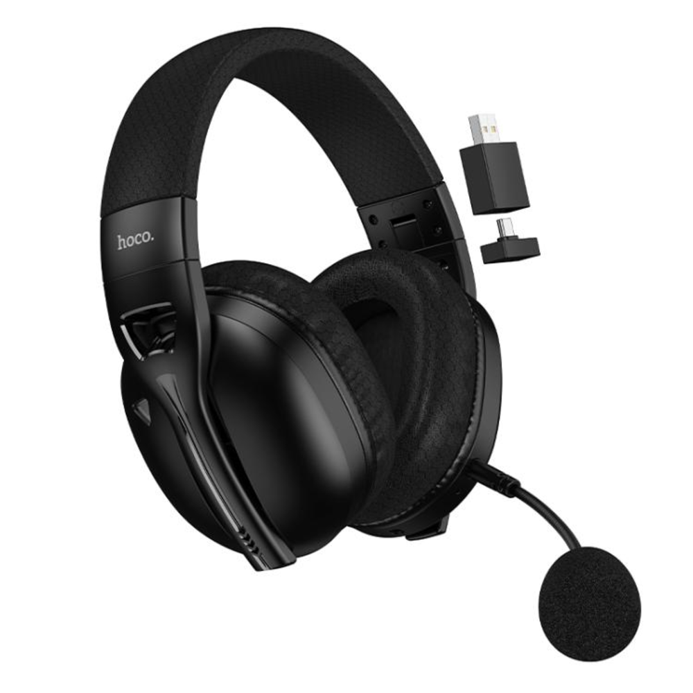Audifonos Gamer Inalambricos Bluetooth RGB Hoco W114