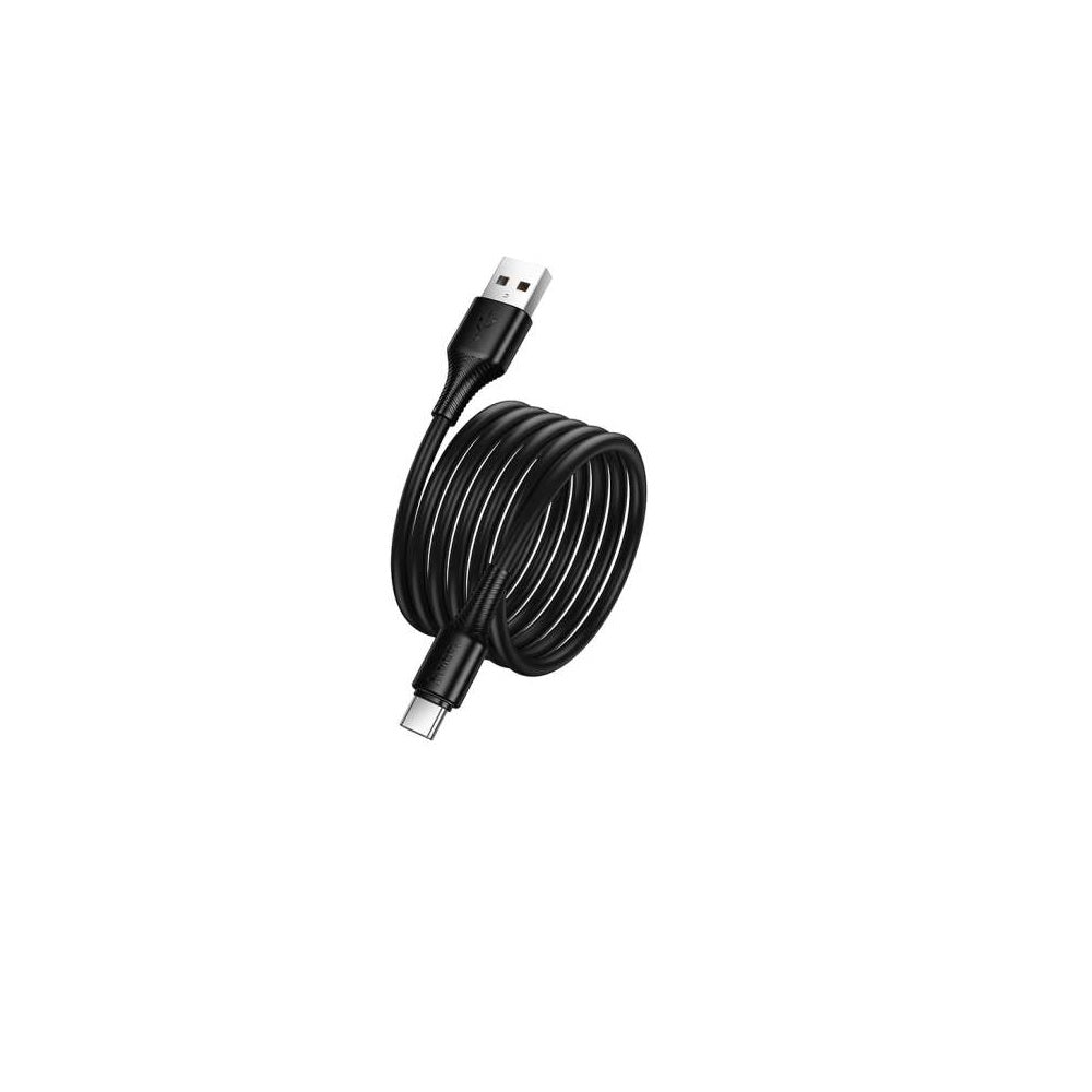 Cable Hoco X120 Beneficio USB a Tipo-C Carga Rápida Negro