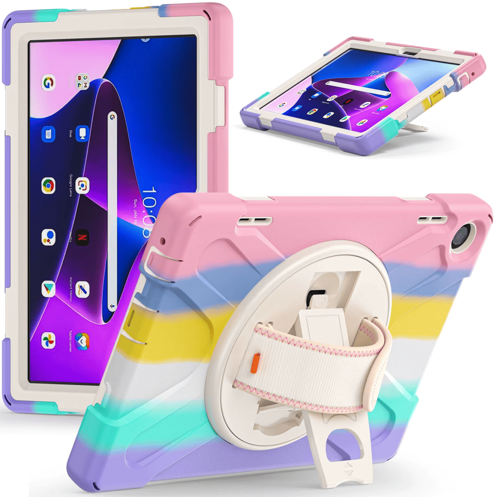 Funda for Lenovo Tab M10 Plus 3ra Gen 10.6" Armor Arcoiris