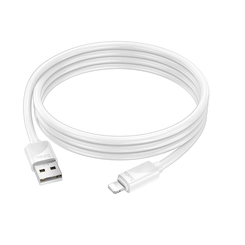 Cable Hoco X114 Energy USB a iP Carga Rápida Blanco
