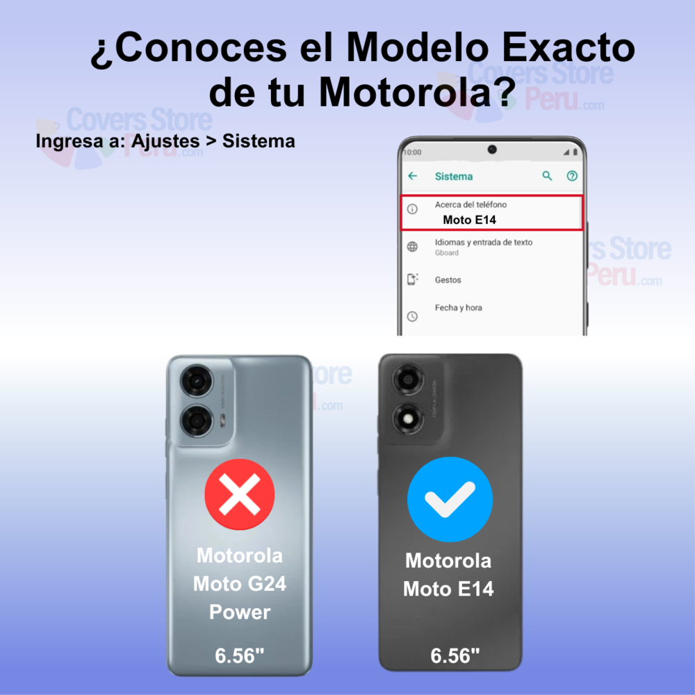 Funda Case para Motorola Moto E14 Jelly Pearl Rosa