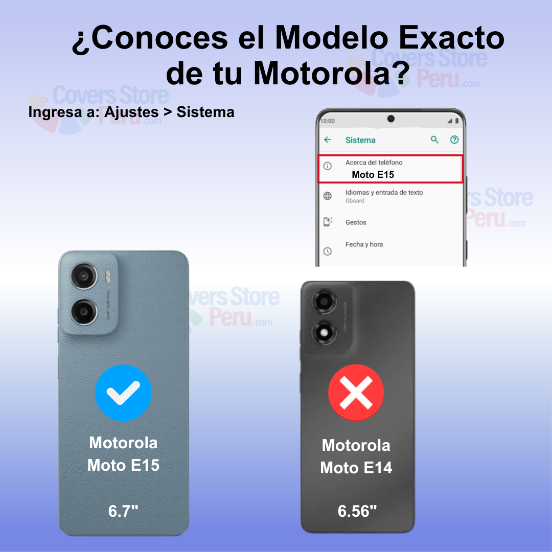 Funda Case para Motorola E15 Ahumado Anillo Negro