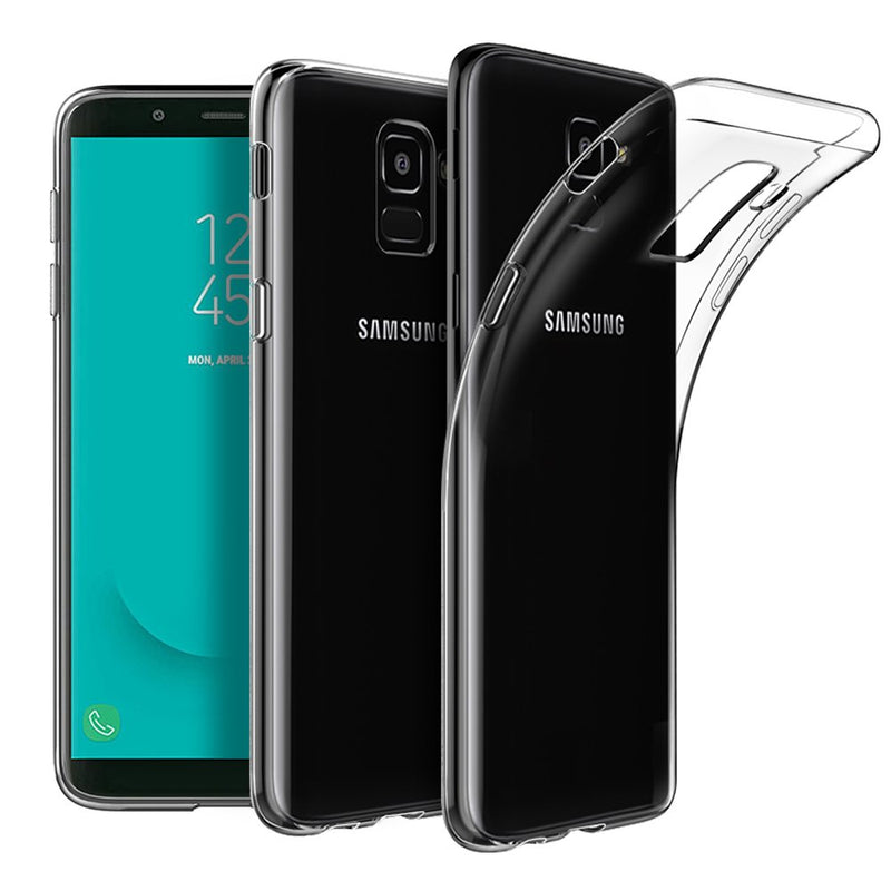 Funda para Samsung J6 2018 TPU 100% Transparente Antishock