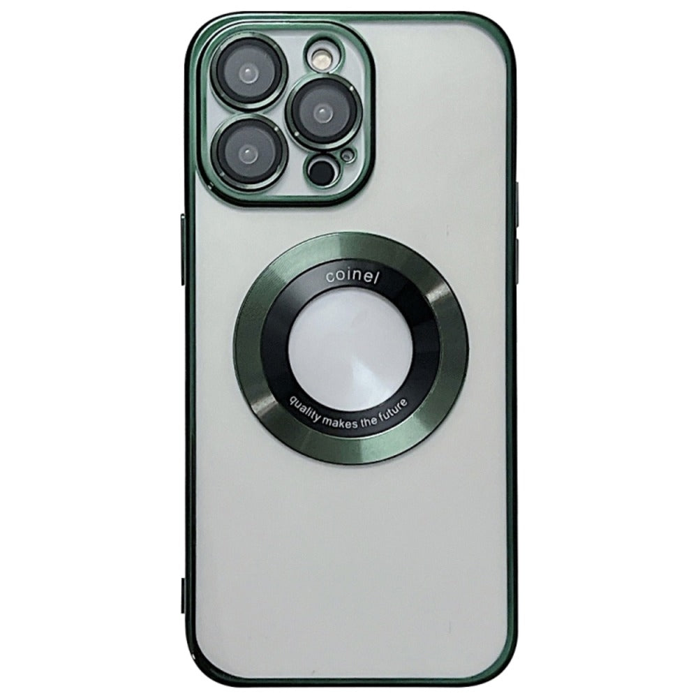 Funda para iPhone 11 Pro Max Magsafe Metalizado Verde Antishock