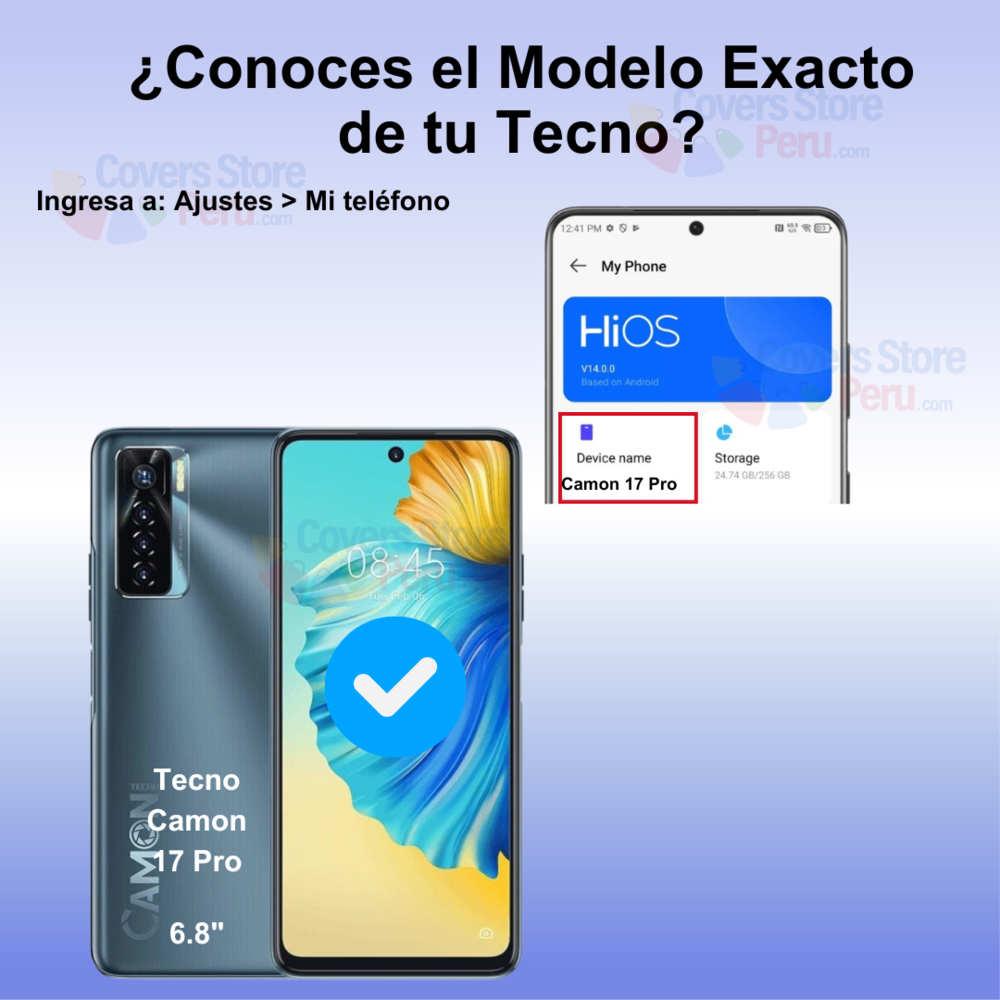 Mica para Tecno Camon 17 pro Protector de pantalla Film Ceramic