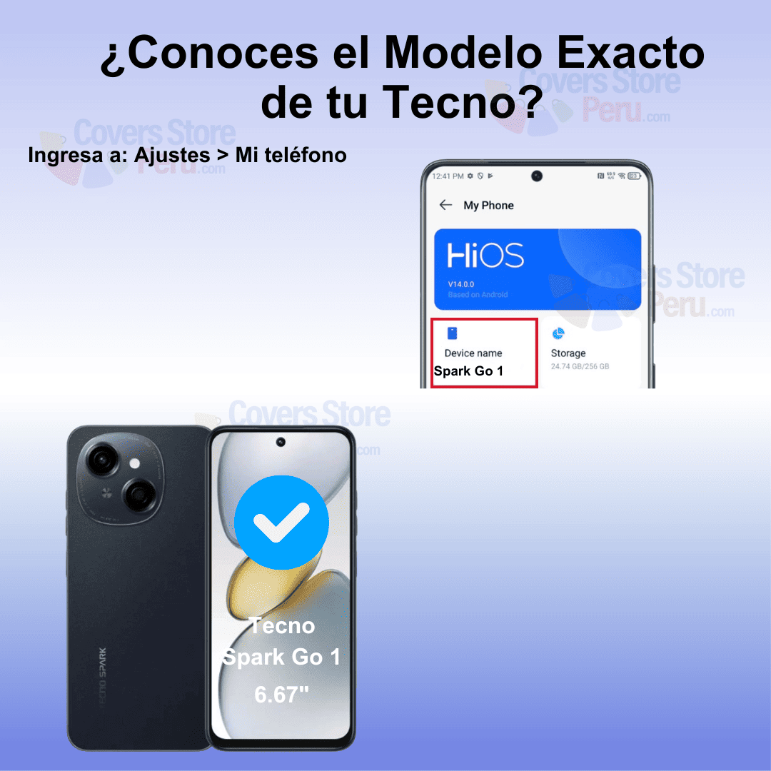 Mica Protector para Tecno Spark Go 1 Vidrio Templado OG
