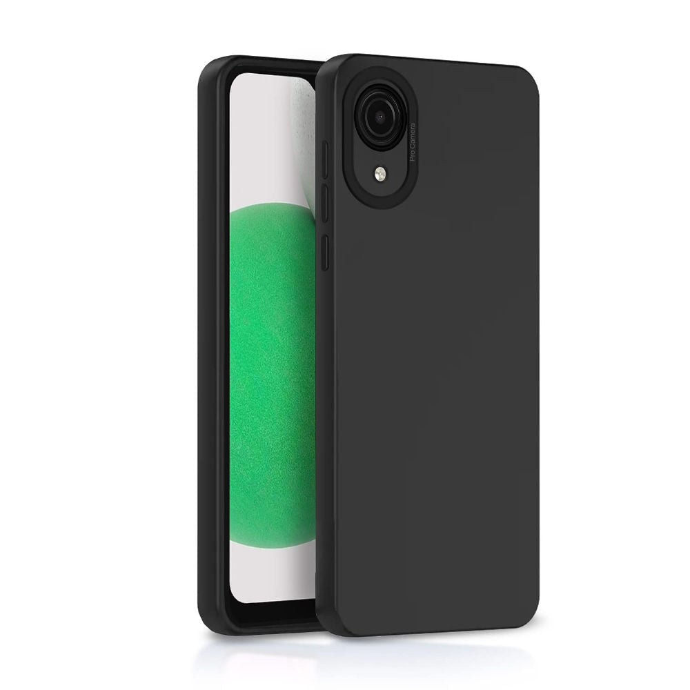 Funda Case de Samsung A03 Core Soft Feeling Antishock Negro
