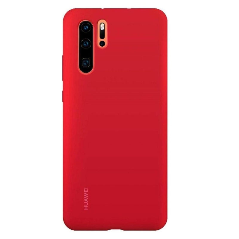 Funda Case para Huawei P30 Pro Soft Feeling Antishock Rojo