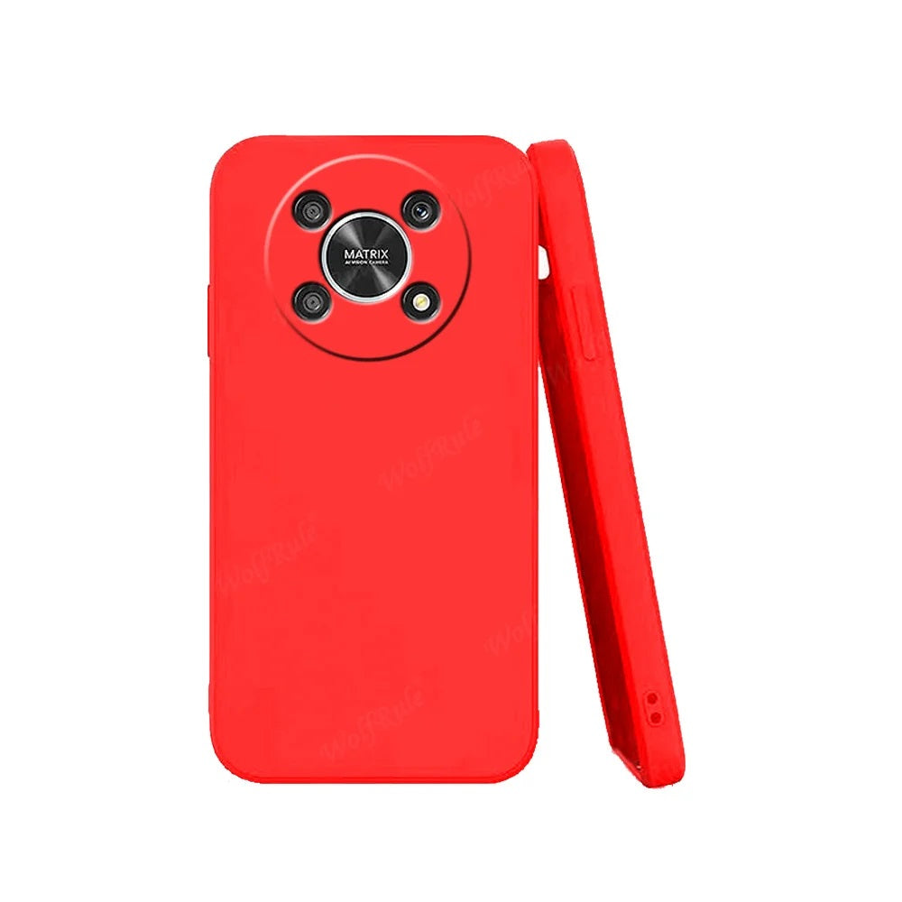 Funda para Honor 70 Soft Feeling Antishock Rojo Resistente